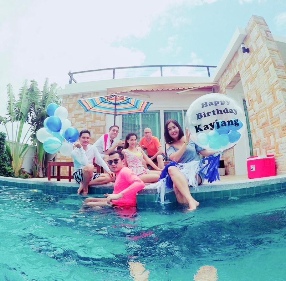 Rocky Party Pool Villa Huahin 3 Bedrooom With Bbq & Karaoke Esterno foto