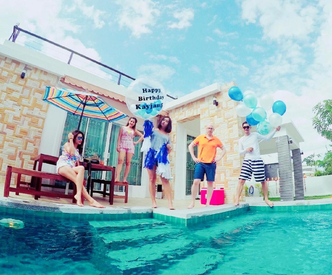 Rocky Party Pool Villa Huahin 3 Bedrooom With Bbq & Karaoke Esterno foto
